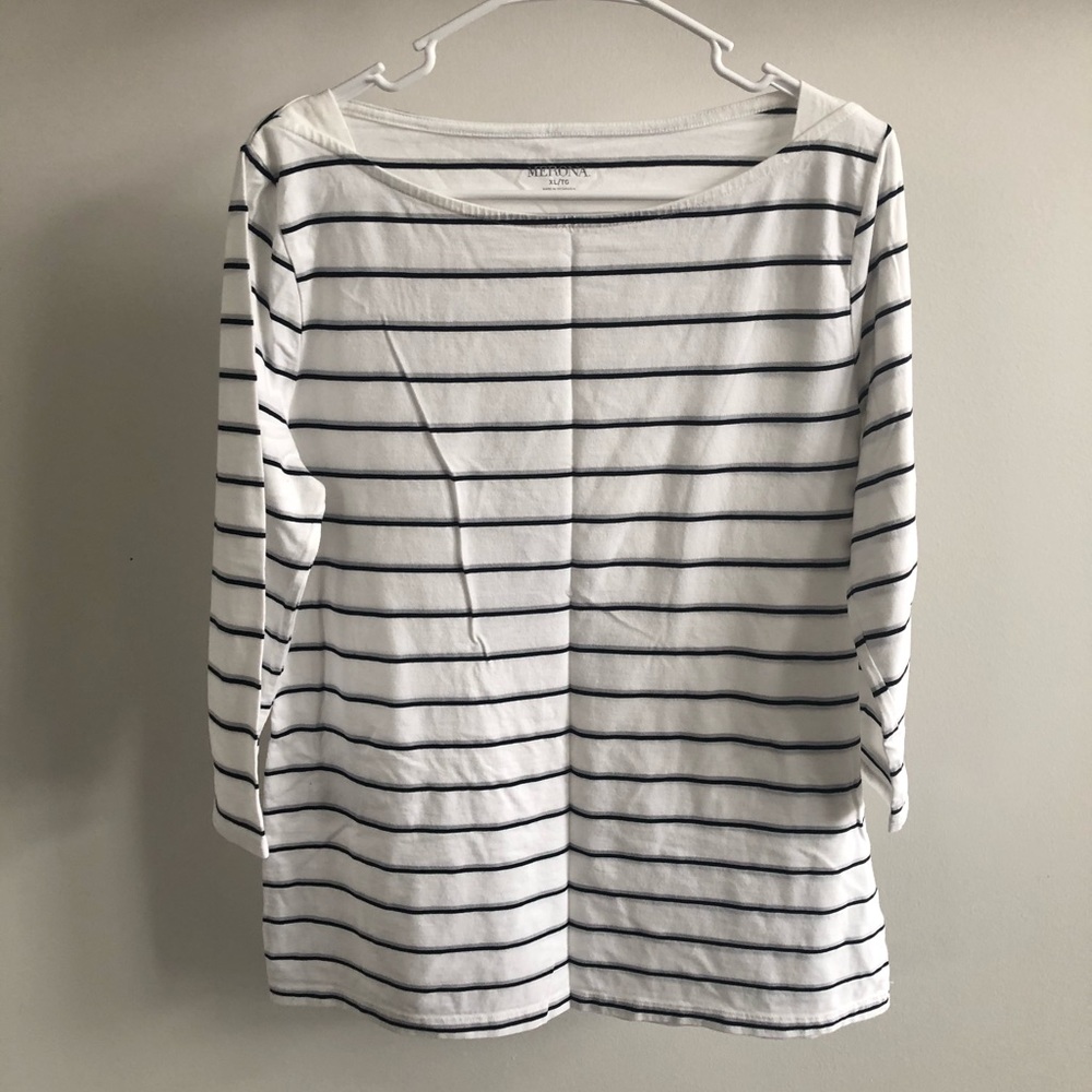 Merona stripped boat next shirt